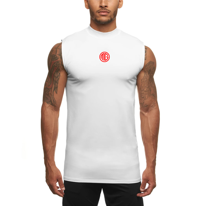 Sleeveless Undershirt - Canotte da uomo estive a compressione,