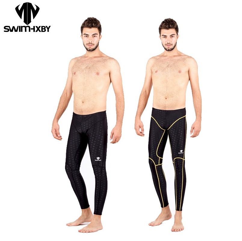 Long Leg Trunk Men - Jammer da nuoto in pelle di