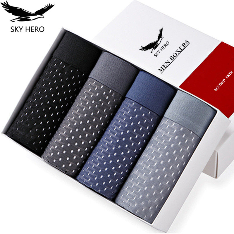 Multi Pack Underwear - 4 pz/lotto intimo uomo mutandine boxer