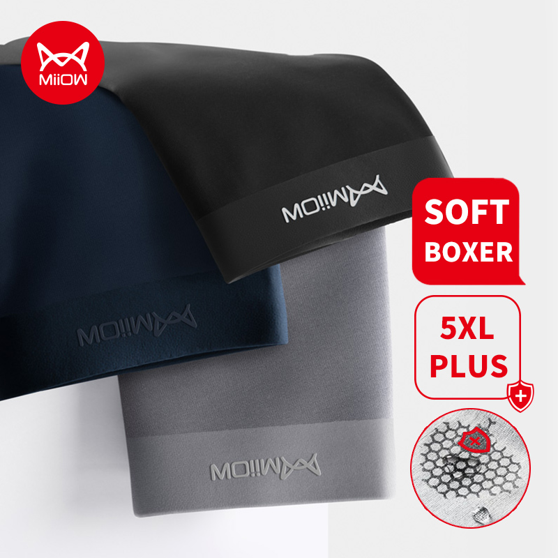 Boxer Brief Pack Cotton - MiiOW 3 pz cotone organico uomo