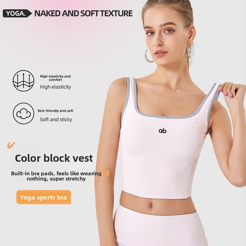 Tank Top Ribbed - Top da Yoga Estivo a Costine