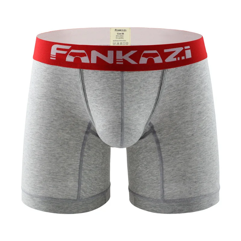 Slip boxer da uomo in cotone a - Long Leg Trunk Men recensione e prezzo